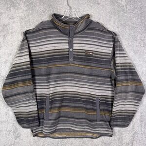 Cinch Jacket Mens XL 1/4 Snap Pullover‎ Sweatshirt Polar Tech Fleece Pockets